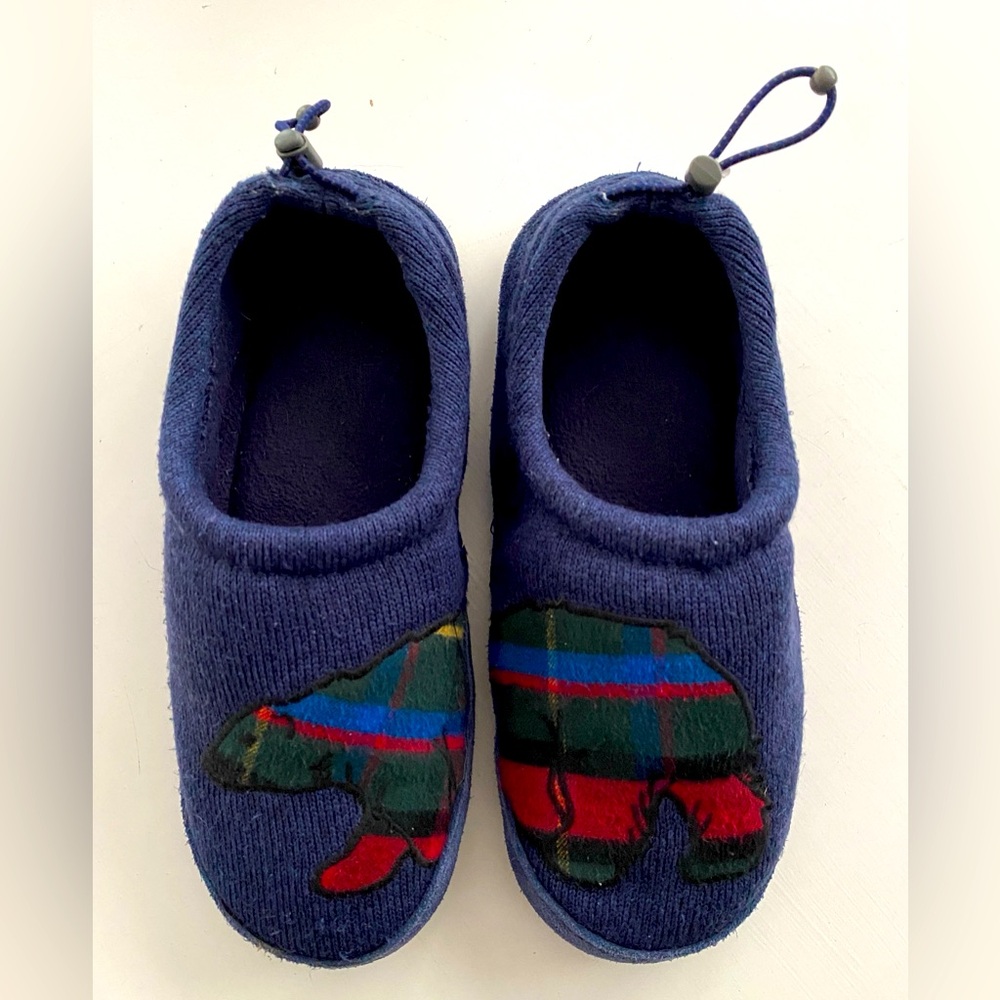 LL BEAN Kids' Sweater Fleece Slippers